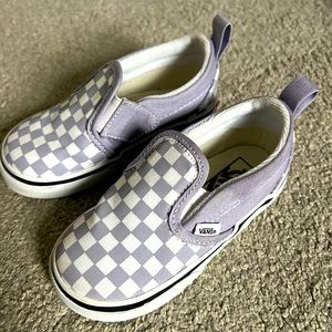 Toddler girl slip on Vans